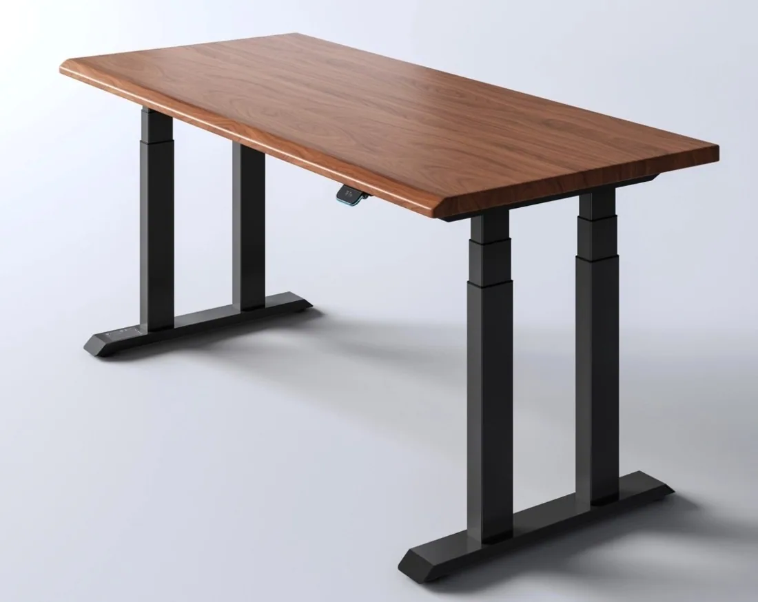 MAD ENGINE black walnut standing desk